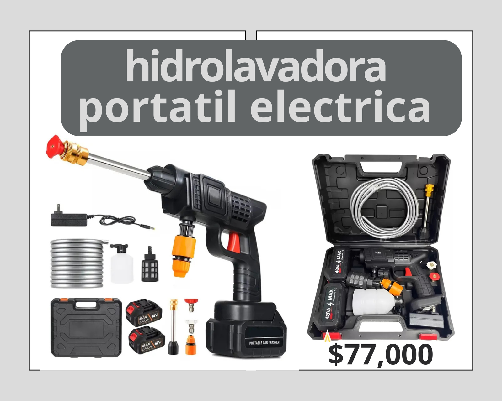 HIDROLAVADORA PORTATIL ULTRA - Imagen 3